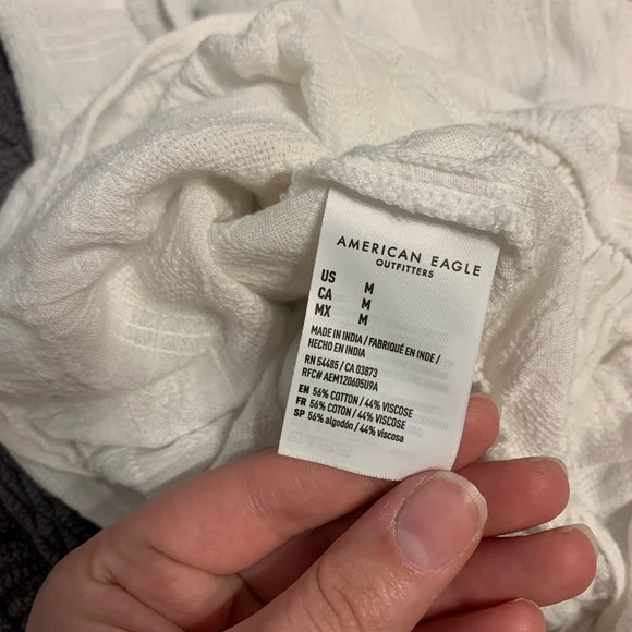 AE Ruffled One Shoulder Bubble Top - Picture 7 of 9